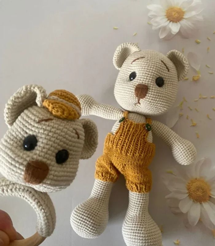 Aloha Ayıcık Üçlü Set Amigurumi Aloha Ayıcık Üçlü Set Amigurumi