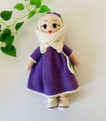 Mor Aden Tesettürlü Bebek Amigurumi Mor Aden Tesettürlü Bebek Amigurumi