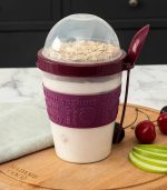 Pansy Kaşıklı Atıştırmalık Kabı 600 ml 213JSERI