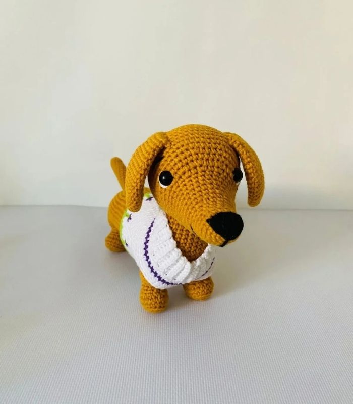 Sosis Köpek Amigurumi Sosis Köpek Amigurumi