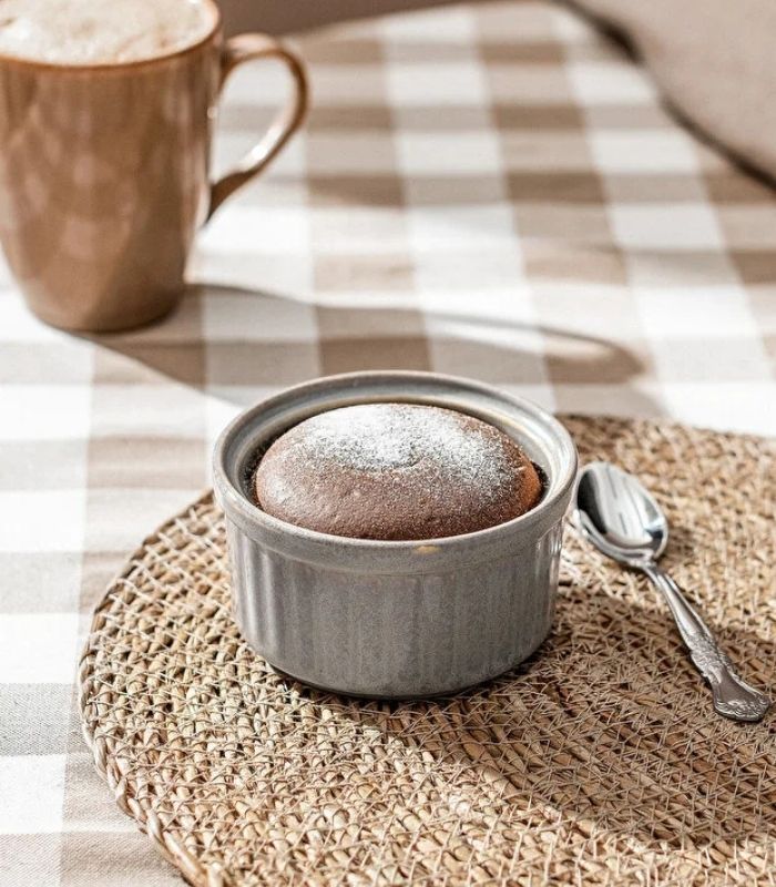 Kleby 2’li Sufle Kabı Gri