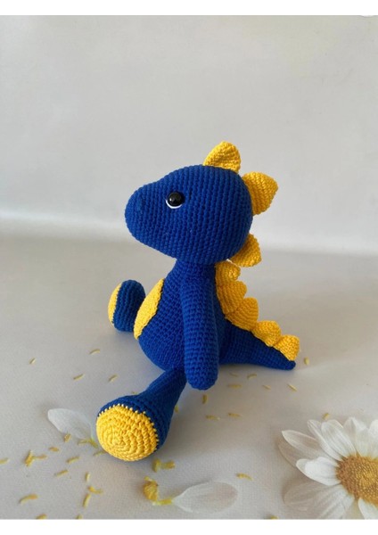 Adenya Sepeti Adenya El Emeği Örgü Dinazor Taraftar Dino Fb Amiğgurumi Oyuncak