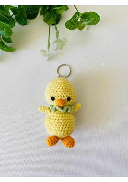 Adenya Sepeti Adenya El Yapımı Amigurumi Civciv Anahtarlık Sarı 9–10 cm